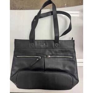 London Fog Tote Bag (Like New) – Black / White / Red (3 Available)